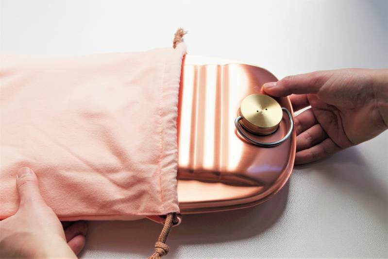 楽天市場】新光金属 【純銅製 湯たんぽ 大】 容量2300ml 新潟県燕市