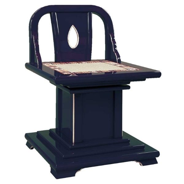 楽天市場】回転式曲録 明光 黒塗面金 回転式椅子 寺院用椅子 仏具 法要