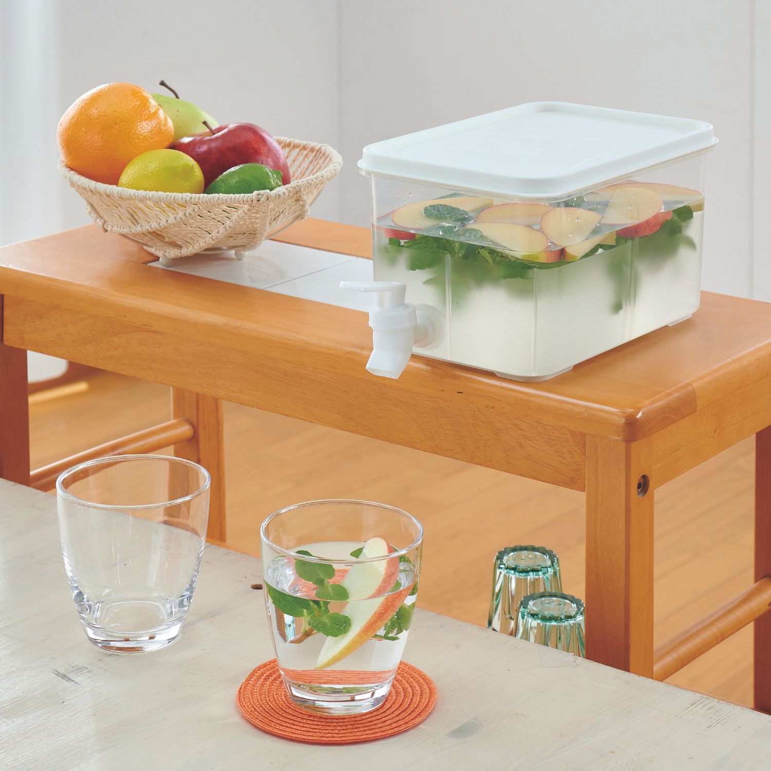 楽天市場】KOKUBO 冷蔵庫 ENJOY ドリンクサーバー 3L 1個〜3個セット