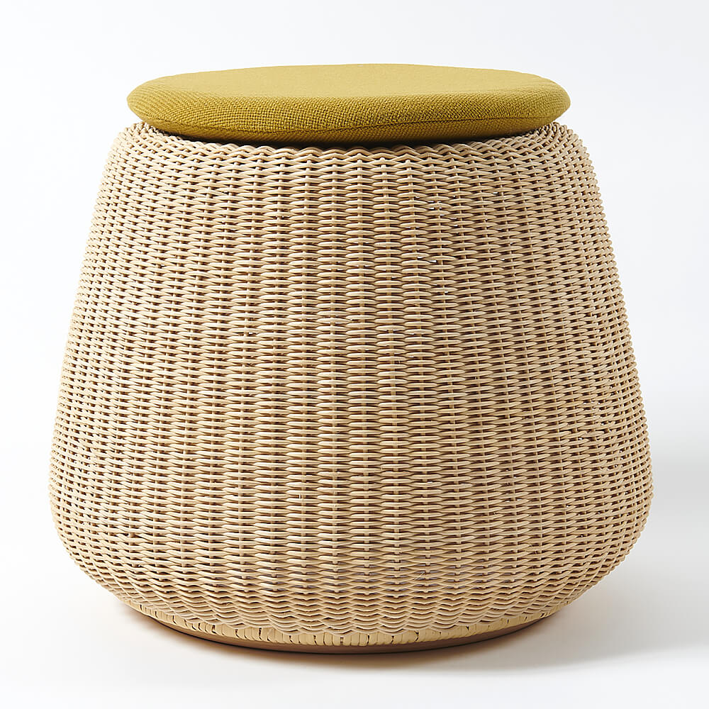 楽天市場】伝統工芸品 S-3030 スツール（クッション付） 送料無料 籐