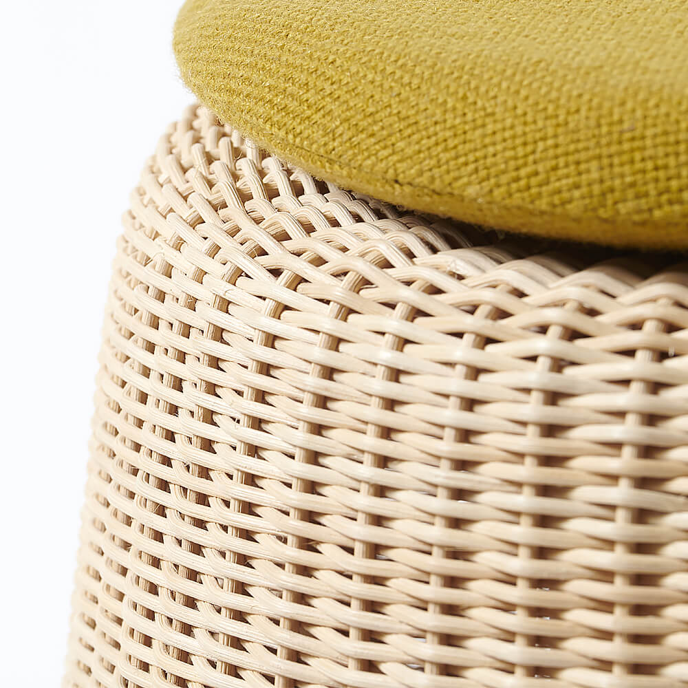 楽天市場】伝統工芸品 S-3030 スツール（クッション付） 送料無料 籐