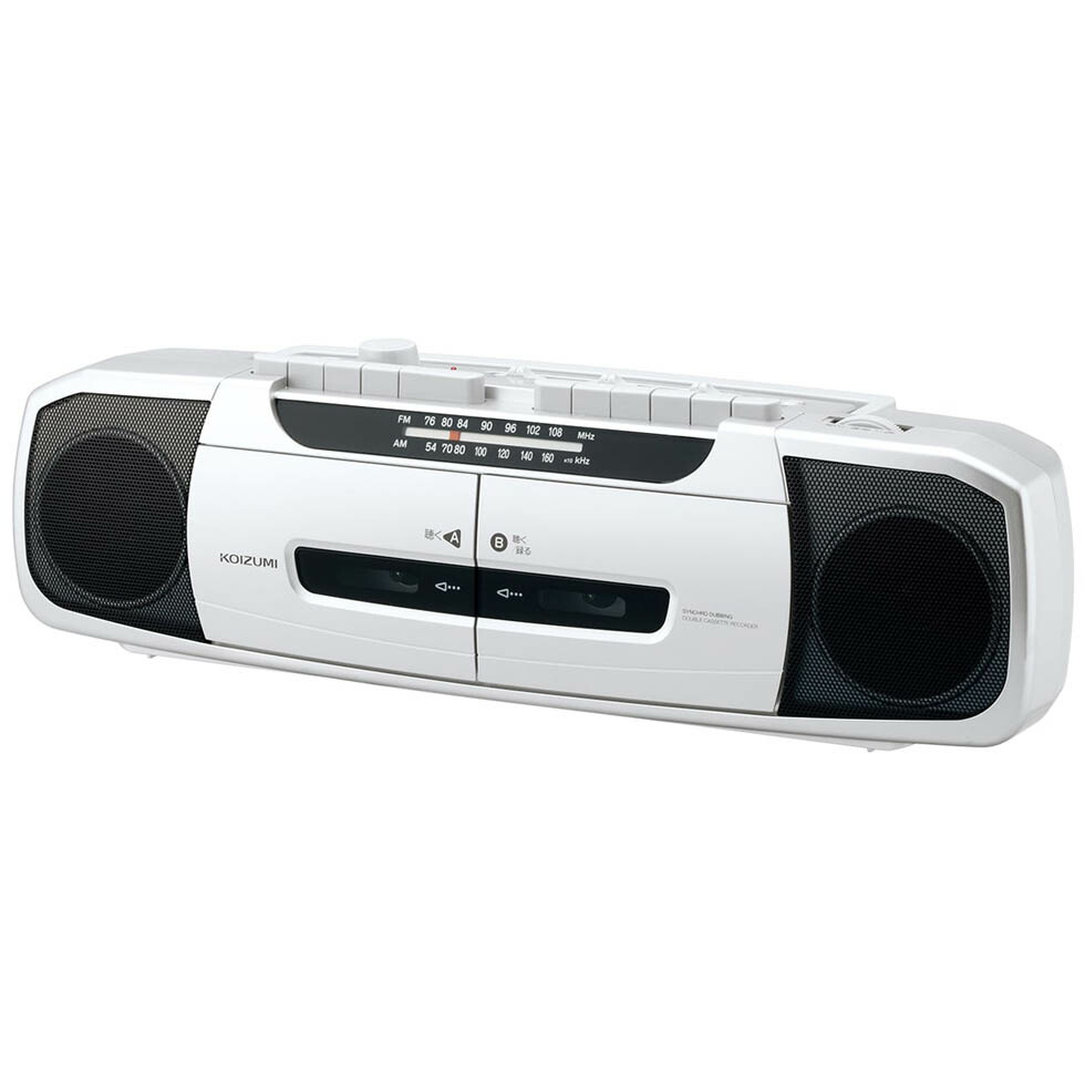 楽天市場】【メーカー公式】 ダブルラジカセ SAD-1233 | ラジカセ