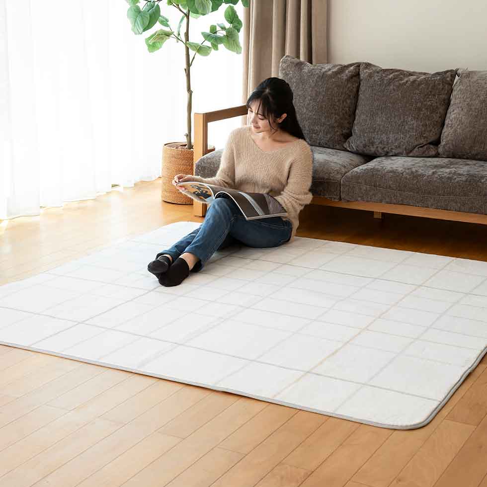 楽天市場】【メーカー公式】コイズミ 電気カーペット 3畳 KDC-30237