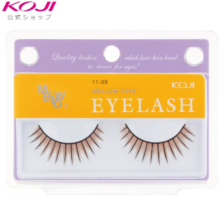 楽天市場】アイラッシュ メロウタイプ 11-09 簡単 つけまつげ 盛れる