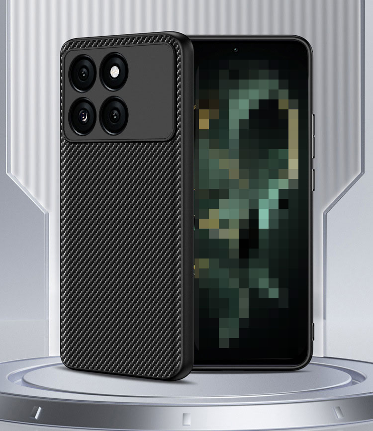 POCO F6 本体 8G.256GB ケース、フィルム付き チタンカラー POCO F6