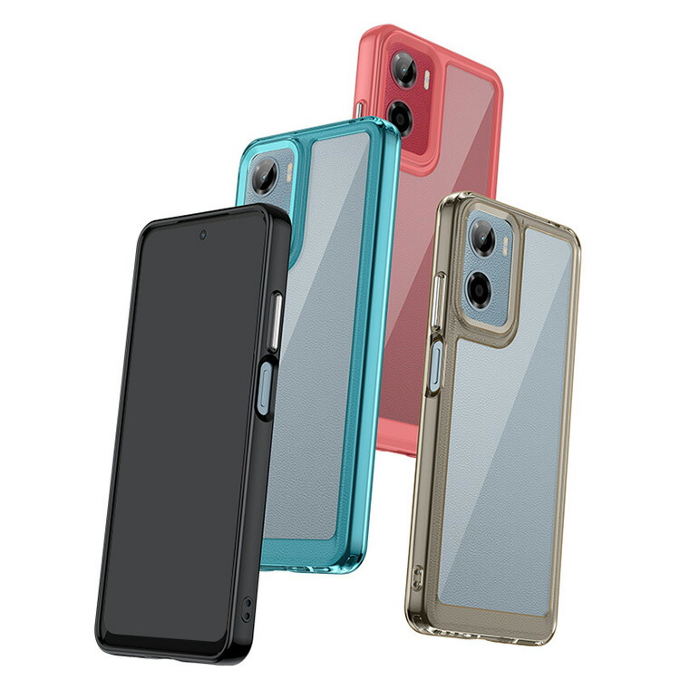 楽天市場】moto g05 クリアケース 透明 カバー 耐衝撃 ケース/カバー