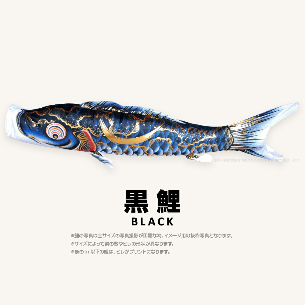 楽天市場】【3/1ワンダフルデーP最大4倍】 こいのぼり 単品 鯉のぼり