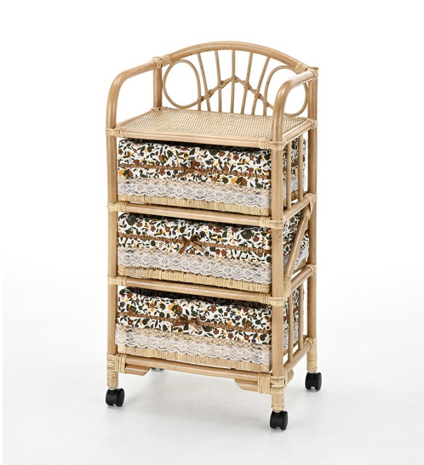 楽天市場】籐製 ラタン（ランドリー・サニタリーチェスト｜収納家具