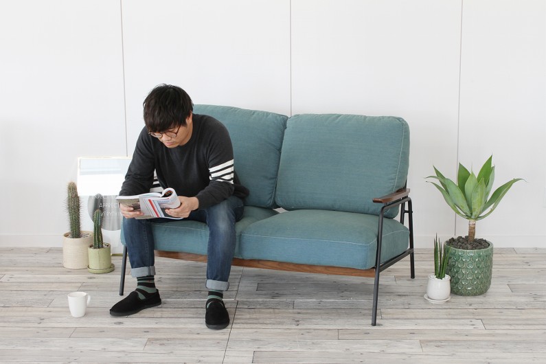 楽天市場】直営店限定カラー 二人掛けソファー anthem アンセム 2P