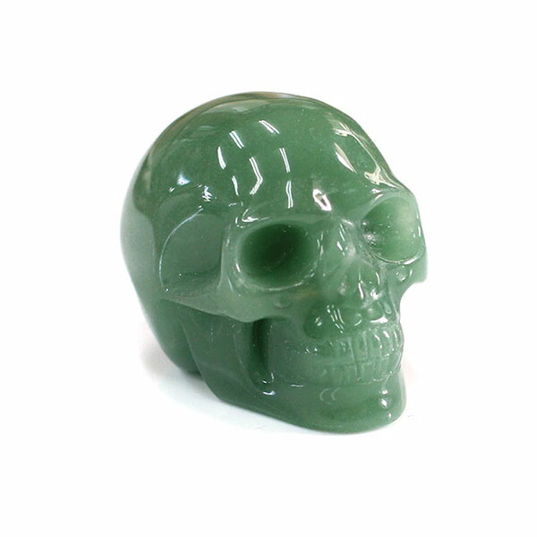 楽天市場】パワーストーン アベンチュリン インド翡翠 天然石 スカル