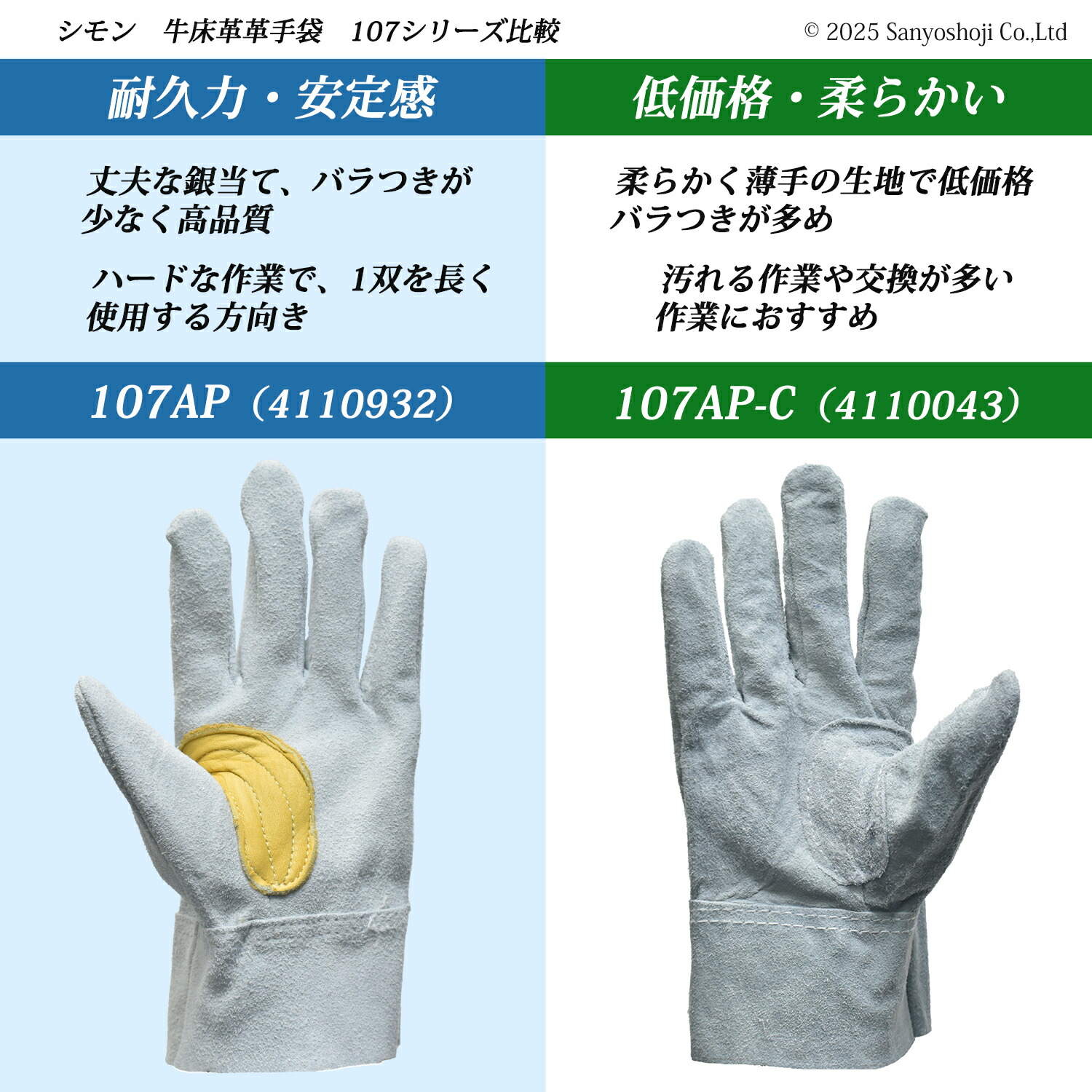 楽天市場】シモン ( Simon ) 牛床革 手袋 107AP 銀当背縫い 使えば使う