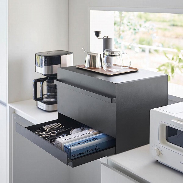 楽天市場】【お取り寄せ】山崎実業 tower ブレッドケース引き出し型2段