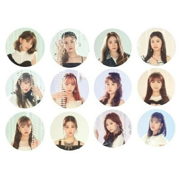 楽天市場】IZ*ONE 缶バッジセット PIN BUTTON SET [HEART*IZ POP UP