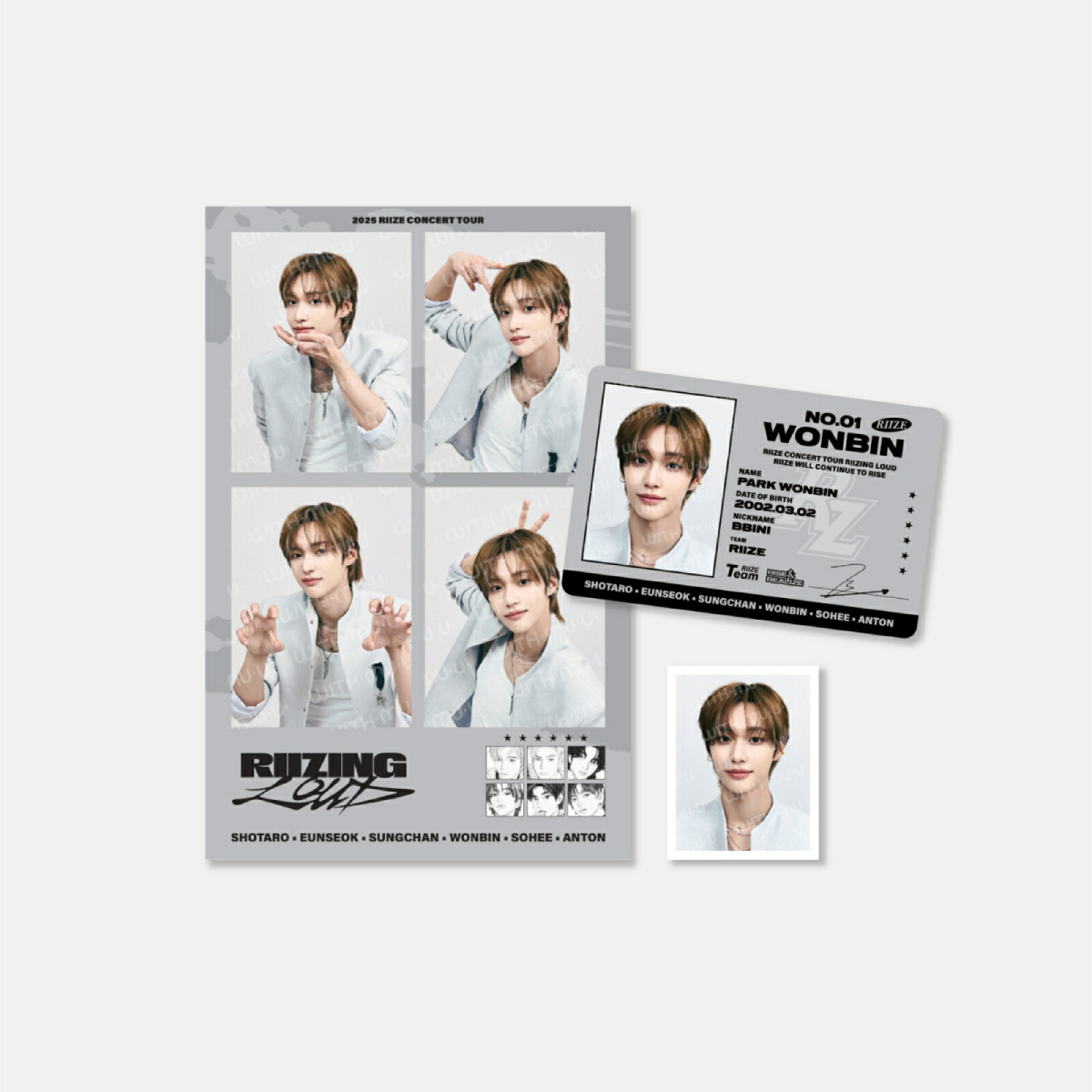 楽天市場】RIIZE - PHOTO SET/ 2025 RIIZE CONCERT TOUR [RIIZING LOUD