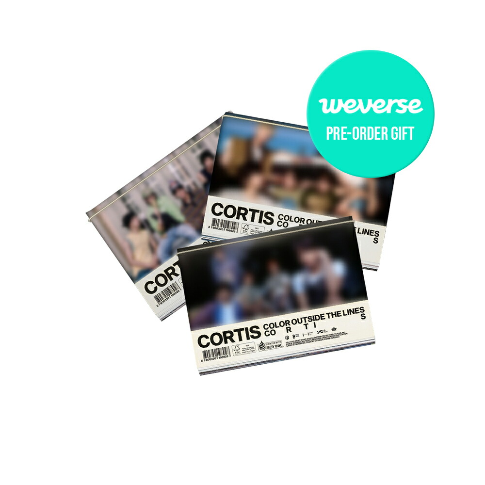 楽天市場】【WEVERSE特典選択】 CORTIS - COLOR OUTSIDE THE LINES