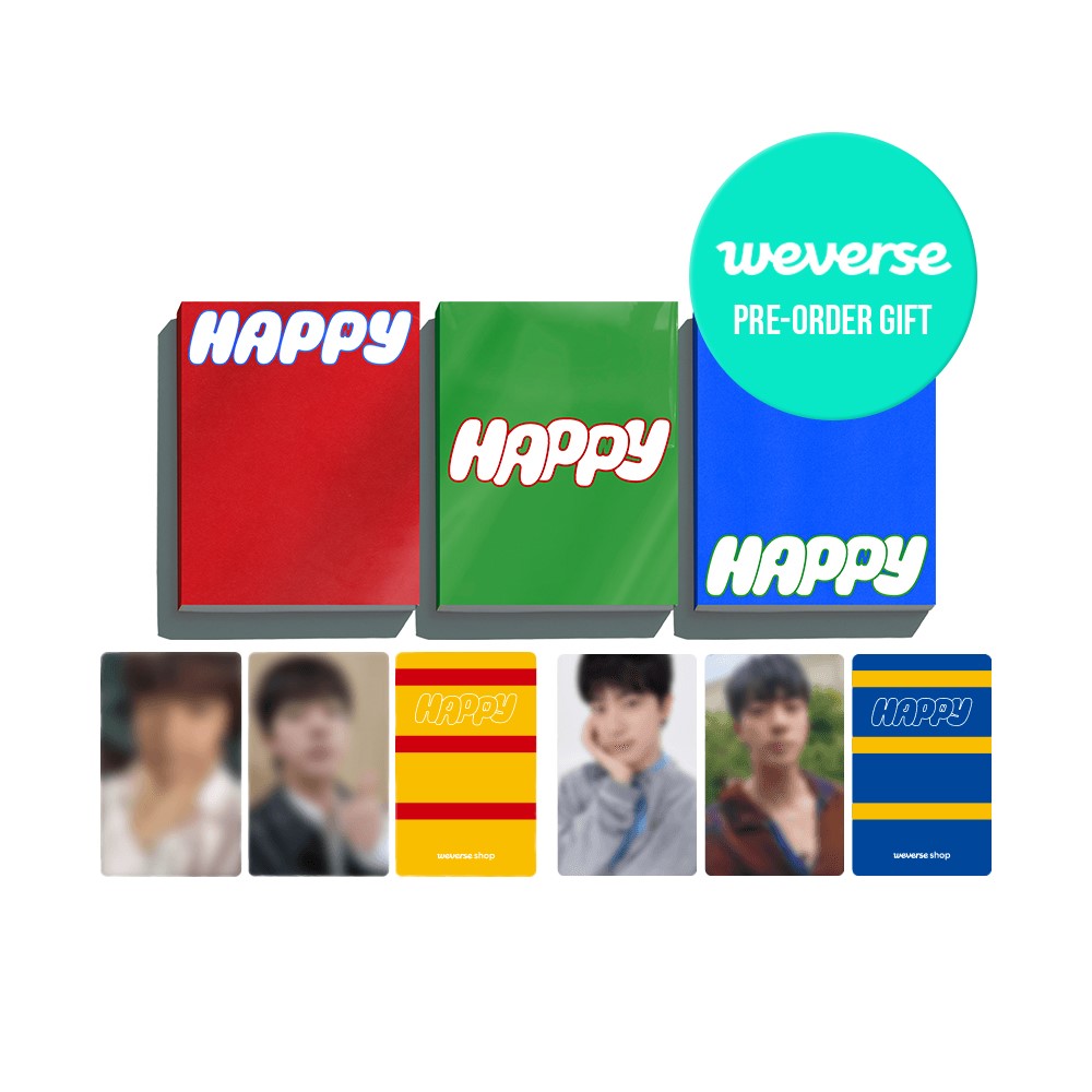 楽天市場】【WEVERSE特典選択】 BTS JIN - HAPPY / アルバム3種選択