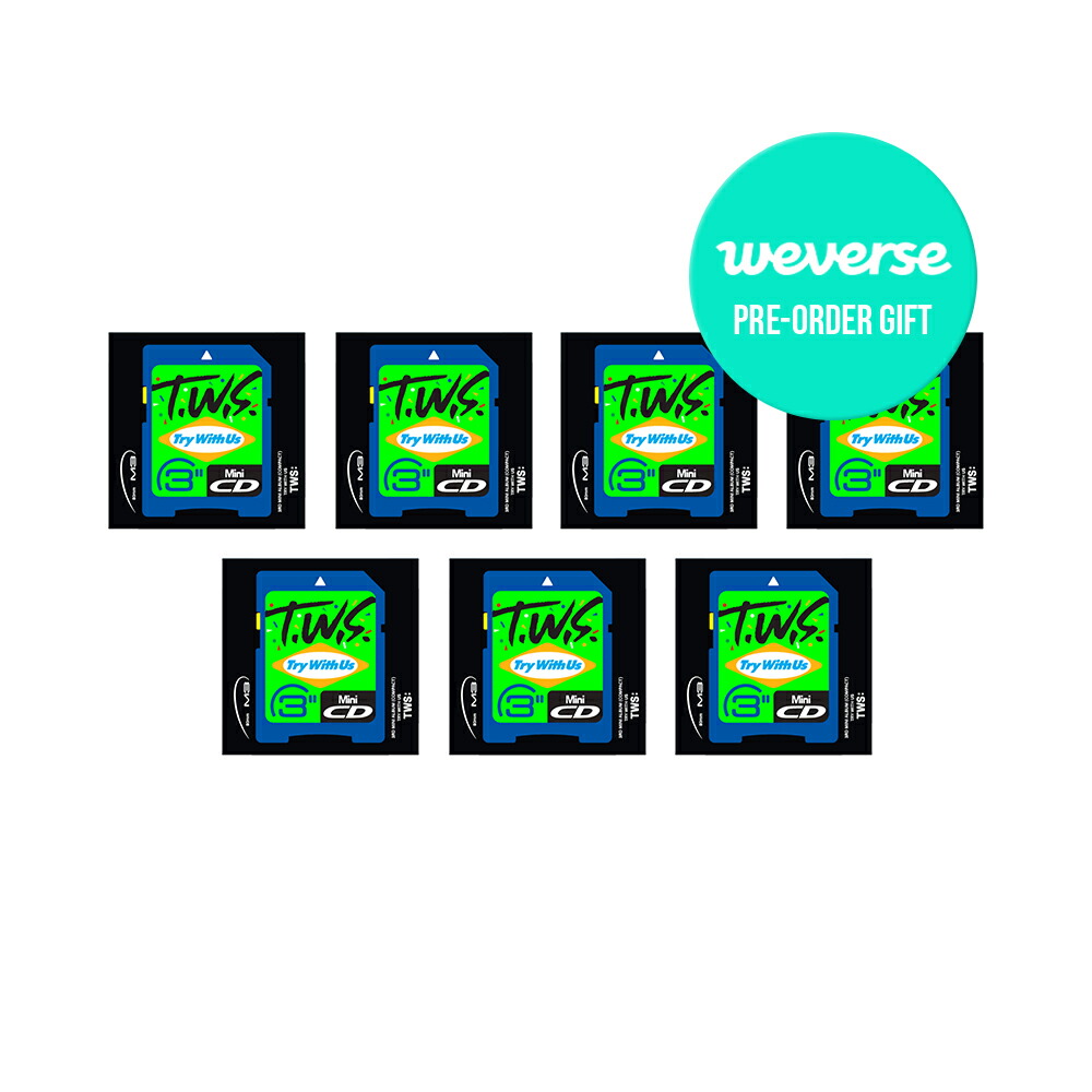 楽天市場】【WEVERSE特典選択】 TWS - TRY WITH US / COMPACT VER