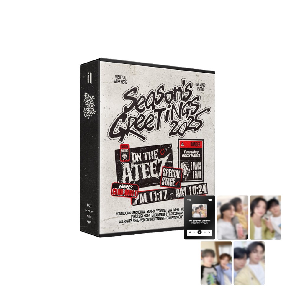 楽天市場】【流通特典付】ATEEZ 2025 Season's Greetings ROCK WILL