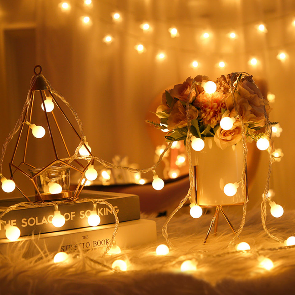 楽天市場】イルミネーションライト LED 室内 6m 40球 ジュエリーライト