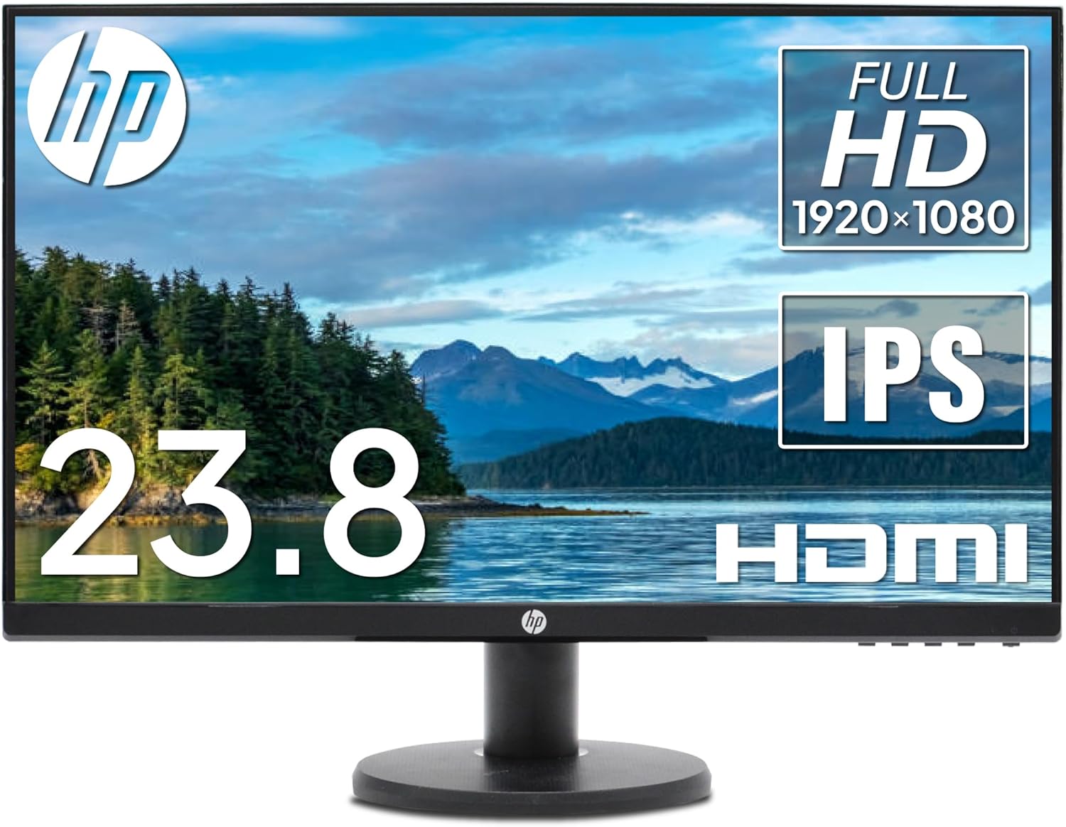 楽天市場】23.8型 ipsパネル フルhd 非光沢 液晶モニター hpの通販