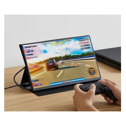 楽天市場】アイリスオーヤマ ポータブルモニター15.6インチ DP-EF164S