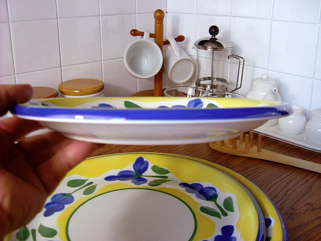 楽天市場】イタリア風食器 カンパーニャ 19cm ケーキ皿 丸皿 プレート