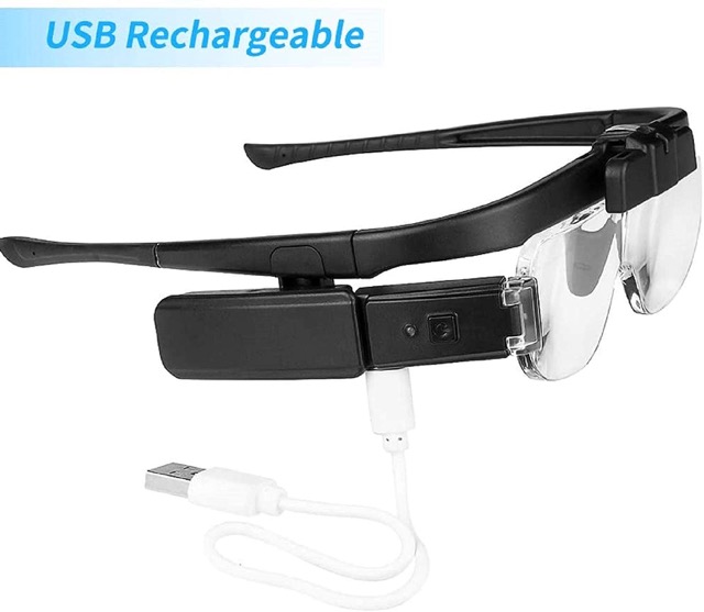 楽天市場】【スーパーSALE10%オフ☆〜11日】メガネ型ルーペ 眼鏡ルーペ