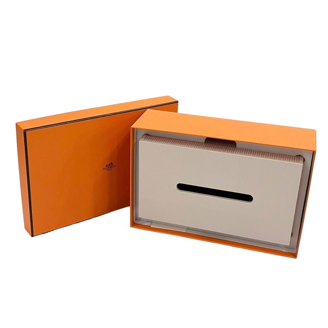 楽天市場】HERMES エルメス K-BOX ティッシュケース ピンクベージュ