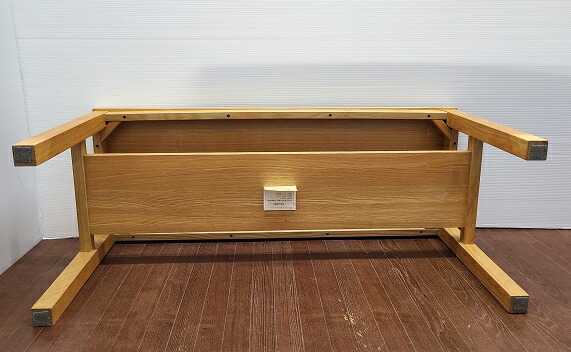 楽天市場】【中古品】 無印良品 天然木 タモ材 ベンチ ○YR-16953