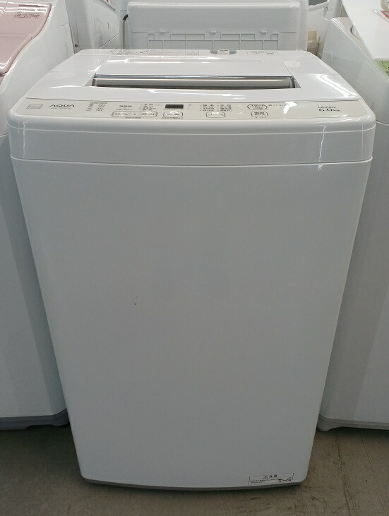 楽天市場】【中古品】AQUA アクア 全自動電気洗濯機 AQW-S6E8 洗濯容量