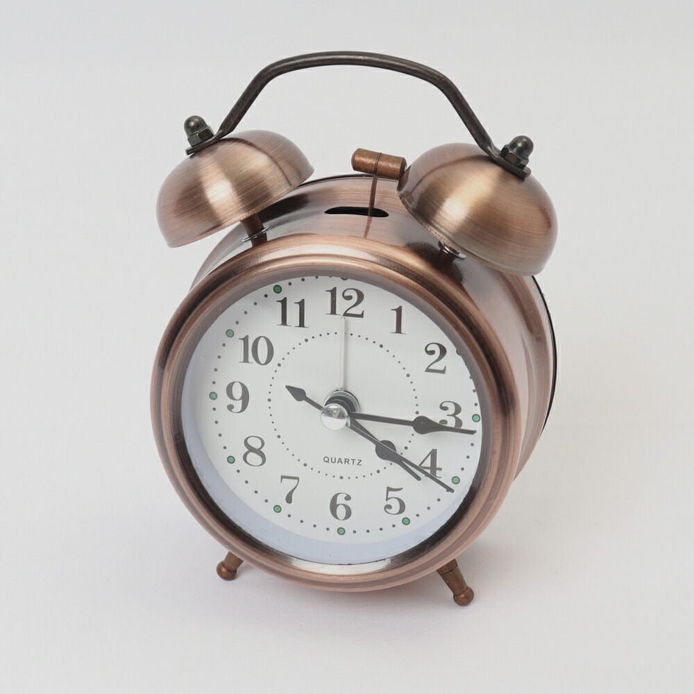楽天市場】目覚まし時計 ベル アンティーク 定番 めざまし時計
