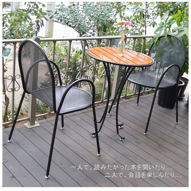 楽天市場】【ポイント5倍！】【春の屋外準備】ガーデンチェア スチール