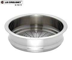 楽天市場】ル・クルーゼ／LECREUSET ココットロンド20cm用スチーマー