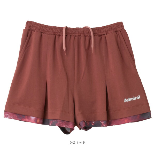 楽天市場】 タックフレアグラフィックヘムショーツ レディース ATLA537