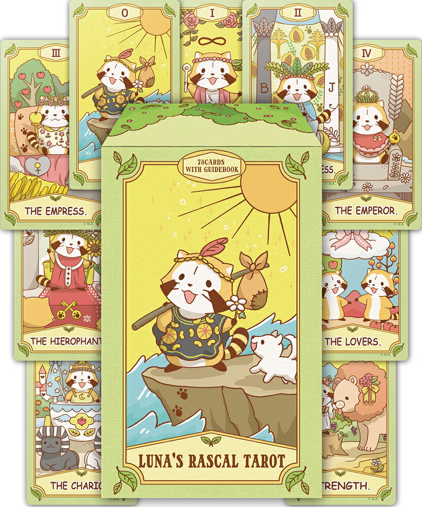 楽天市場】ルナズラスカルタロット LUNA'S RASCAL TAROT タロット