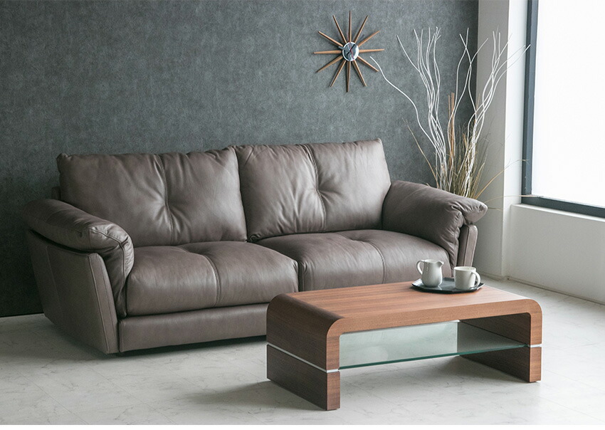 楽天市場】【送料無料】 ソファー 3人掛け 総革 フルグレインレザー