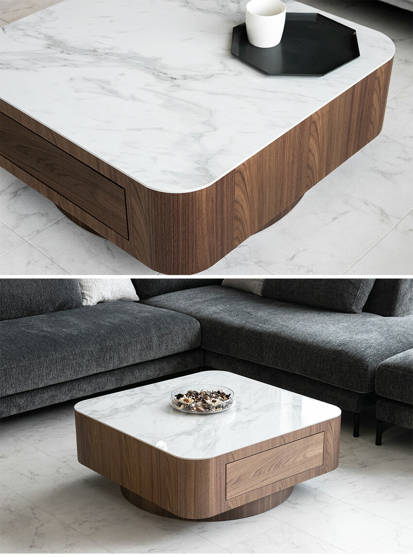 楽天市場】【送料無料】 センターテーブル 引き出し 収納 セラミック