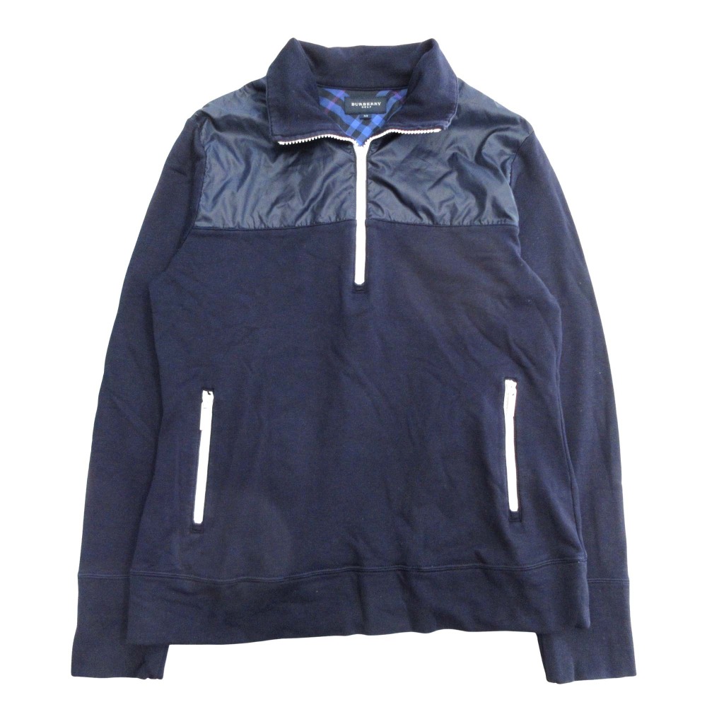 楽天市場】バーバリー ハーフジップの通販