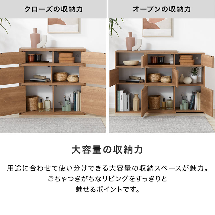 楽天市場】【テレビで紹介】サイドボード オープンシェルフ 伸縮ラック