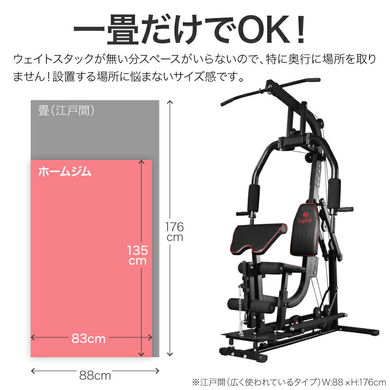 楽天市場】【スーパーSALE特価】 ライシン ホームジム マルチ