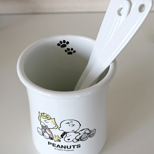 楽天市場】スヌーピー ブレイクタイム ホーローカトラリースタンド(SNJ