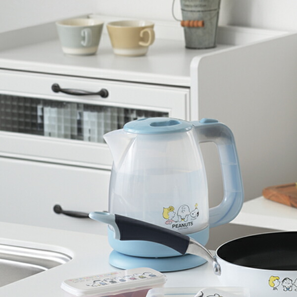 楽天市場】スヌーピー ブレイクタイム 電気ケトル1.1L(SN-208) SNOOPY