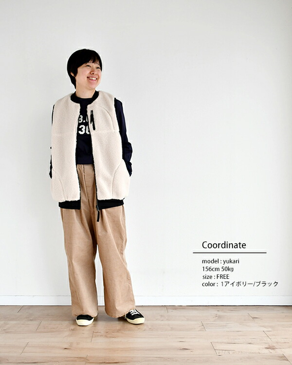 楽天市場】vent blanc ボア/ナイロンリバーシブルベスト : ラ・エール