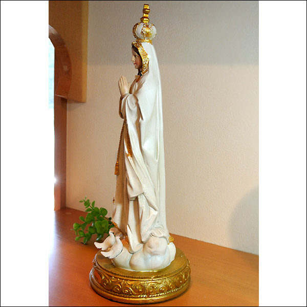 楽天市場】ファティマ マリア像 マリア様 聖母マリア像 置物 置き物