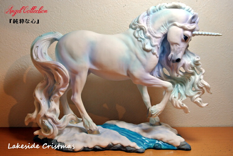 楽天市場】【送料無料】純粋な心 ユニコーン像 ユニコーン ユニコーン