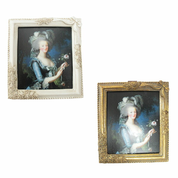 楽天市場】フランス ベルサイユ マリーアントワネット 額縁 四角型