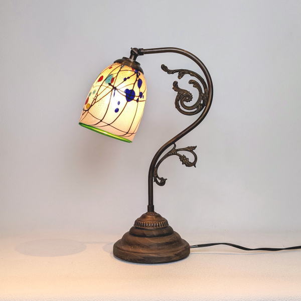 楽天市場】ベネチアングラスランプ 照明 テーブルランプ 卓上ランプ