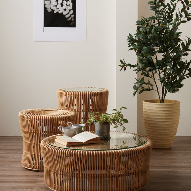 楽天市場】スツール 腰掛け イス 椅子 いす 籐 ラタン 木製 インテリア