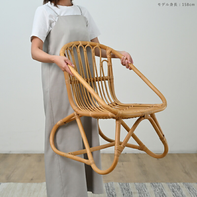 楽天市場】ラタンチェア 皮付き ラタン アジアン チェア パーソナル