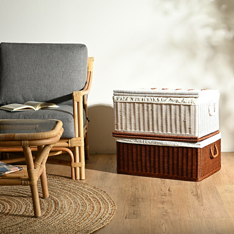 楽天市場】【展示品処分・アウトレット】収納ボックス バスケット 蓋